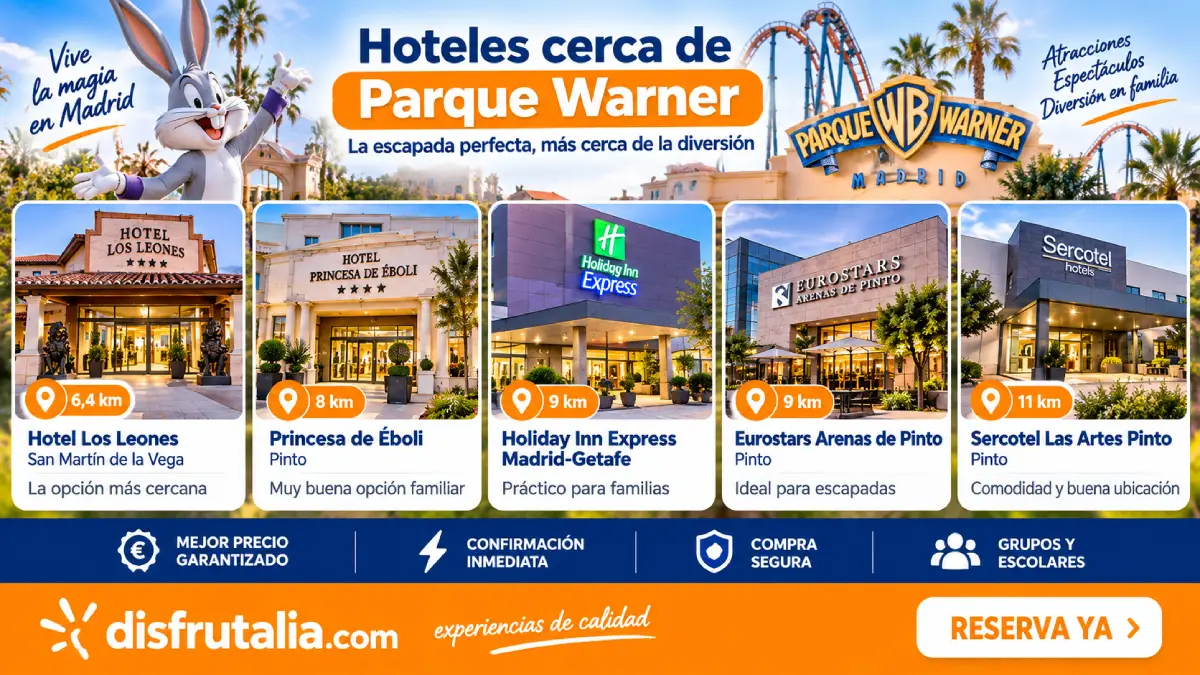 Hoteles cerca de Parque Warner